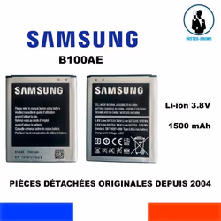 BATTERIE ORIGINALE SAMSUNG B100AE GALAXY 1500mAh 570Wh ACE 3 STAR TREND LITE OEM