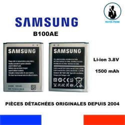 BATTERIE ORIGINALE SAMSUNG B100AE GALAXY 1500mAh 570Wh ACE 3 STAR TREND LITE OEM