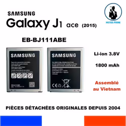 BATTERIE ORIGINALE SAMSUNG EB-BJ111ABE EB BJ 111 ABE GALAXY J1 ACE 1800mAh OEM