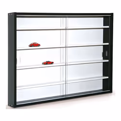 Cette vitrine murale pour miniatures mettra en valeur tous vos objets de collection,figurines, voitures miniatures, parfums,  ...