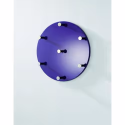 Garderobe en tube dacier Coloris Optique Mûre-...