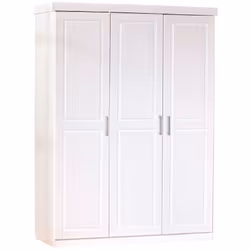 Cette grande armoire 3 portes référence "MAGNUS" offre grâce à son aménagement intérieur de place de rangement pour tous vos  ...