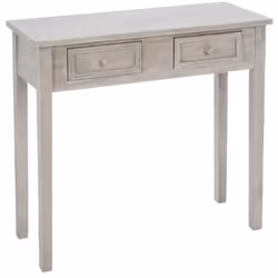 Console de 2 Tiroirs trouvera facilement sa place dans votre entrée ou votre couloir grâce à ses dimensions optimales.Les tir ...
