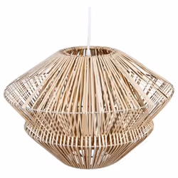 Cette suspension en rotin diffusera une lumière douce et également répartie dans votre intérieur . Dimensions: H30 x D45 cm M ...