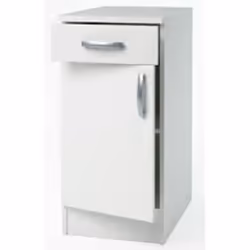 Meuble Bas de cuisine coloris blanc , il donnera une touche de déco à votre intérieur. A la fois pratique et moderne. Dimensi ...