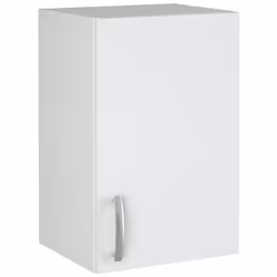 Meuble Haut de cuisine "NOVA" coloris Blanc, il donnera une touche de déco à votre intérieur. Dimensions : 40 x 60 x 28 cm