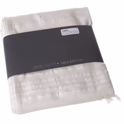 Couvre-lit en coton coloris ivoire. Ce Jeté de lit d'une qualité exceptionnelle correspond parfaitement au décor de votre cha ...