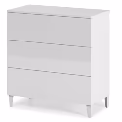Equipée de 3 tiroirs, commode avec pieds pleine d'originalité vous permet de ranger vos objets ou vêtements. Ce meuble au des ...