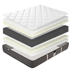 Matelas Zen, 20 Cm, Mousse Haute Densité, Ferme, Indépendance Du Couchage, Face Été/hiver