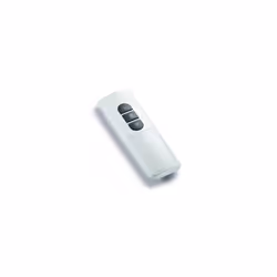 C'est une télécommande pour le contrôle de volets roulants. Ce boîtier blanc est programmable par autoapprentissage.La téléco ...