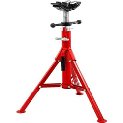 Vevor - Support de Tuyau Douille avec tete en v de 28 po a 51.5 po de type 1107A a transfert a 4 billes et pieds repliables 4500LB Hauteur ajustable