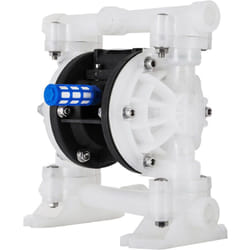 Vevor - Pompe Pneumatique a Membrane en Polypropylene Pompe a Membrane Pneumatique Double, Diaphragme en Nitrile Pompe a Air a Membrane 2 Diaphragme