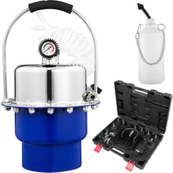 Vevor - Purgeur de Frein Capacite d'Huile 5 l, Kit de Purge de Frein Pneumatique, Purgeur de Frein et d'Embrayage Pression deAir 10-40 psi, Purgeur