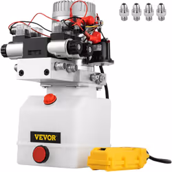 Pompe Hydraulique Double Action 4,5 L Cette pompe hydraulique est une unité de puissance à double effet pour le levage et la ...