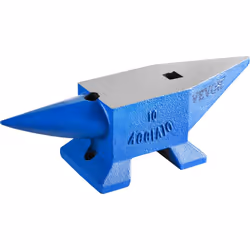 Enclume en Acier 10 kg Cette enclume en acier comporte deux cornes et des trous. La corne arrondie et la corne plate sont des ...
