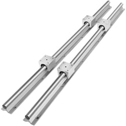 Vevor - Miniature Rail Lineaire Guide cnc SBR16-1500 Rails et roulements lineaires cnc pour les machines deautomatisation telles que les routeurs cnc