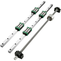 Vevor - Miniature Rail Lineaire Guide HGR20-1000mm Rails et roulements lineaires cnc pour les machines deautomatisation telles que les routeurs cnc