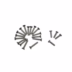 Jeu de 16 vis de 30 mm + 4 vis de 20 mm pour bride de skimmer Hayward. Ce lot de vis est une pièce détachée d'origine fabrica ...