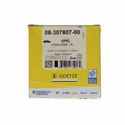 Jeu de segments de piston GOETZE 08-307807-00