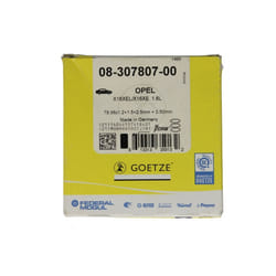 Jeu de segments de piston GOETZE 08-307807-00