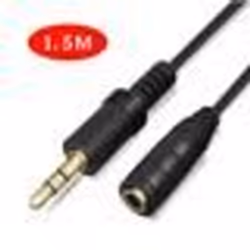 1.5 Mètre Câble dextension Audio Jack 3.5mm Rallonge Prise Jack Mâle à Femelle
