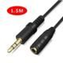 1.5 Mètre Câble dextension Audio Jack 3.5mm Rallonge Prise Jack Mâle à Femelle