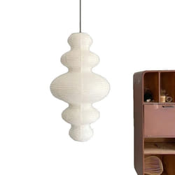 Suspension Luminaire Design Wabi Sabi Installation par Câble lampe suspendue dimming tricolore