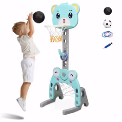 À propos de cet article 🏀【 Centre d'activités 3 en 1 : 】 Notre panier de basketball comprend 3 activités : jouer au basket-b ...