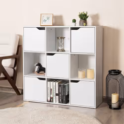 Description générale Cette bibliothèque à 3 niveaux est conçue pour maximiser votre espace de rangement tout en ajoutant une  ...