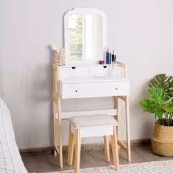 Points essentiels 1、Agrandir l'espace de rangement avec 3 tiroirs --------- il y a 3 tiroirs de tailles différentes pour offr ...