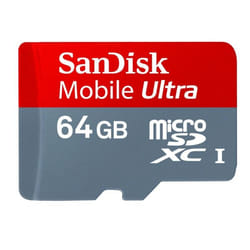 SanDisk 64GB Mobile Ultra microSDXC 64 Go Classe 10