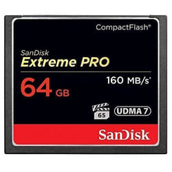 Carte mémoire CompactFlash - SanDisk - Extreme Pro - 64 Go - UDMA7 - SDCFXPS-064G-X46