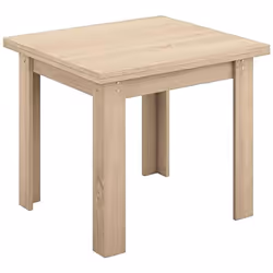 Table à manger, table de salon extensible rectangulaire coloris chêne cambrian, fabriquée en panneaux de particules mélaminés ...