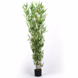 Donnez une touche de verdure à votre décoration d'intérieur avec cette jolie plante artificielle Bambou. Vendu avec un pot en ...