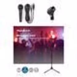 PACK Pied de Microphone télescopique avec PERCHE potence et fixation support Micro + MICRO DYNAMIQUE HQ MPW25