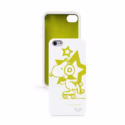 iLuv Snoopy Glow, Housse, Apple, iPhone 5, Blanc