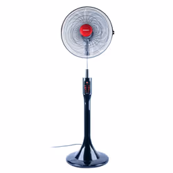 TORNADO EFS-111M, Ventilateur à lame domestique, Noir, Rouge, Sol, 46 dB, 1175 tr/min, 40,6 cm