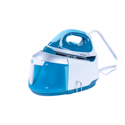 TORNADO TSS-2400D, 2400 W, 280 g/min, Semelle en céramique, 1,8 L, 40 g/min, Turquoise, Blanc
