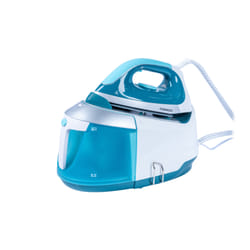 TORNADO TSS-2400D Centrale vapeur 2400 W 1,8 L Semelle en céramique Turquoise, Blanc
