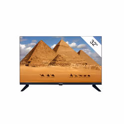 TORNADO 32ES4301X, 81,3 cm (32"), 1366 x 768 pixels, DLED, Smart TV, Wifi, Noir