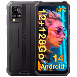 Blackview BV4800 Pro Smartphone Robuste 6.56 Écran 12Go + 128Go 5180mAh Batterie 16MP IP68 Téléphone 4G Double SIM NFC GPS - ...