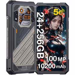 Smartphone 5G CUBOT KingKong X PRO 24Go+256Go - Batterie de 10200 mAh - Android 14- Écran 6.72 FHD+ 144Hz - 100MP+32MP- NFC/O ...