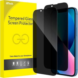 Protection dÉcran - JETECH - iPhone 13/13 Pro - Anti-Espion - Verre Trempé - Lot de 2