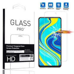 Film de Protection - Xiaomi - Redmi Note 9 Pro - Verre Trempé - Anti-poussière - Installation facile