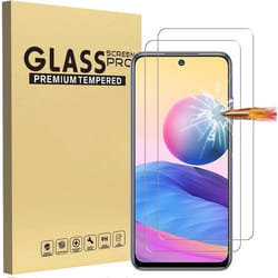 Protecteur décran - Xiaomi - Redmi Note 10 5G - Verre Trempé - 2 Pièces - Anti-rayures
