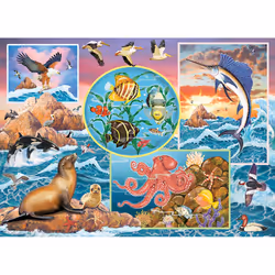 Cobble Hill 47003 Jeu de puzzle 350 pièce(s) Animaux