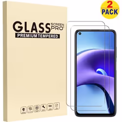 Protection écran - Xiaomi - Redmi Note 9T - Verre trempé - 2 pièces - Anti-rayures