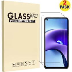 Protection écran - Xiaomi - Redmi Note 9T - Verre trempé - 2 pièces - Anti-rayures