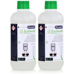 Lot de 2 flacons (2x500ml) Ecodecalk pour Cafetière, Expresso Delonghi 55132960412 (Lot de 2)