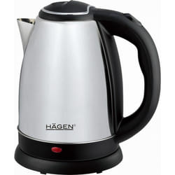 Hagen - Bouilloire électrique 1.8L inox sans fil Silver HA5525-SIL